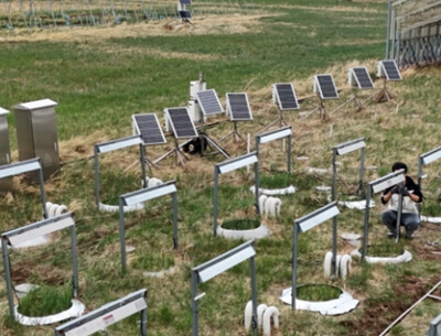 野外草原植被增温模拟试验系统utf-8